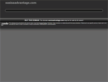 Tablet Screenshot of oasisaadvantage.com